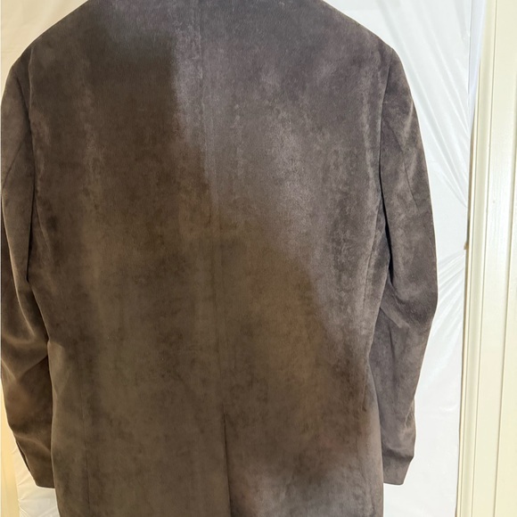 Chaps Brown Suede Sport Coat - Picture 6 of 6